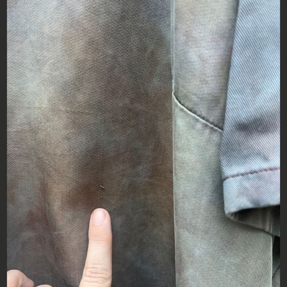 Connally Goods Tencel Twill Boxy Tee Small Batch OOAK Hand Dyed Piece Size 3X - Picture 4 of 6